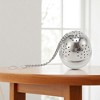 Unique Bargains Tea Infuser Tea Egg Design Infuser Traditional Style Hand Wash Stainless Steel Silver Tone 1Pcs - 2 of 4