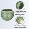 Unique Bargains Handmade Ceramic Gong Fu Tea Cup 4 Pcs - 4 of 4