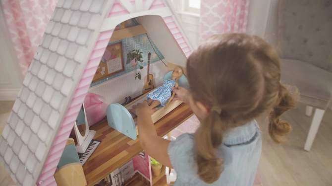 KidKraft Matilda Wooden Dollhouse with 23 Accessories, 2 of 13, play video