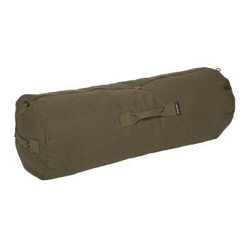 Stansport Cotton Canvas Duffel Bag With Handles O.D.
