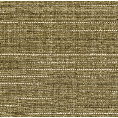 Green Hand-Loomed Wool Blend Striped Runner Rug