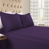 Paisley or Solid Flannel Cotton Deep Pocket Sheet Set by Blue Nile Mills - 2 of 4