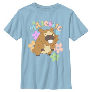 Boy's Pokemon Majestic Bidoof T-Shirt - 1 of 4