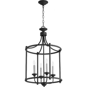 Quorum Lighting 4 - Light Chandelier in  Noir - 1 of 3