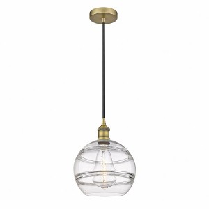 Rochester - 1 Light Cord Hung Mini Pendant In Industrial Style-11.63 Inches Tall and 10 Inches Wide - 1 of 1