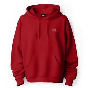 Dalix UFO Embroidered Fleece Zip Hoodie Cold Fall Winter Mens - 1 of 4