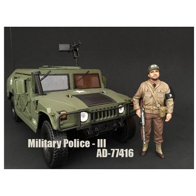 WWII Military Police Figure III For 1:18 Scale Models by American Diorama