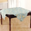 C&F Home 54" x 54" Natural Shells Quilted Table Topper - 2 of 2
