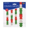 Beistle Ceiling Drop Tissue Paper Garlands,  4.5" x 14' 6", (4/Pkg) - 3 of 4