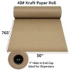 UOFFICE Kraft Paper Roll 765'x30" 40lb Wrapping Cushioning Fill - image 3 of 4