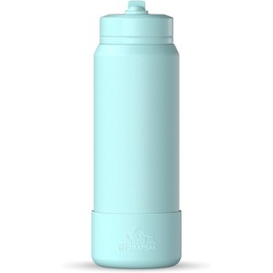 Hydrapeak Sport Stainless Steel Insulated Water Bottle With Spill Proof Straw Lid And Matching Rubber Sport Boot - 1 of 4