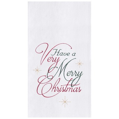 C&F Home A Very Merry Christmas Flour Sack Kitchen Towel