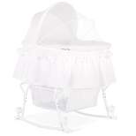 Dream On Me Lacy Portable 2-in-1 Bassinet, Black