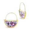 SHINE by Sterling Forever Resin Half Moon Dangle Earrings - 3 of 3