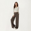 Anna-Kaci Active Women’s High Waist Wide Leg Pants with Soft Stretch Fabric Relaxed Flowing Silhouette - 2 of 4
