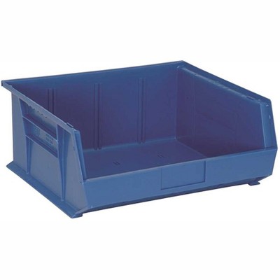 Quantum Storage Systems Bin, Stacking Or Hanging, 16-1/2"W X 14-3/4"D X 7"H