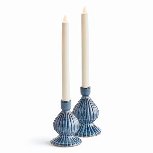 Plum & Post Mela Taper Candle Holders Set of 2 - 1 of 4