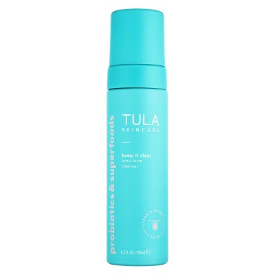 TULA Skincare Keep It Clear Acne Foam Cleanser - 6.3oz - Ulta Beauty