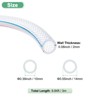 Unique Bargains Clear Braided Tube High Pressure Industrial Tubing 1 Pc - 3 of 4