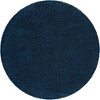 Unique Loom Solid Shag Solid Indoor Woven Area Rug - 2 of 4