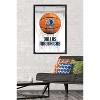 Trends International NBA Dallas Mavericks - Drip Basketball 21 Framed Wall Poster Prints - 2 of 4