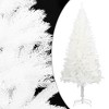vidaXL Christmas Tree Artificial Xmas Tree with Needle-Shaped Branches - White 59.1" - 2 of 4