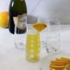 Mikasa Cheers Stemless Flutes, Set of 4 - 7.5 Oz Crystal Champagne Glasses with Playful Dot, Line & Swirl Designs - Unique Toasting Glassware - 4 of 4
