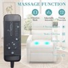 Recliner Chair for Living Room,Nursery Glider with High Back Massage Swivel - 3 of 4