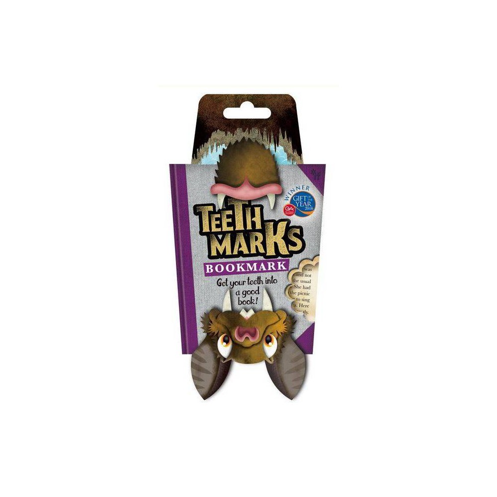 TeethMarks Bookmark - Bat