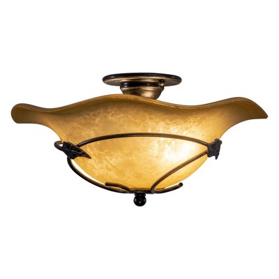 Vaxcel Vine 2 - Light Flush Mount in  Oil Shale