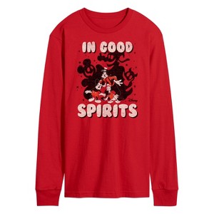 Men's - Disney - In Good Spirits Long Sleeve Graphic T-Shirt - 1 of 3