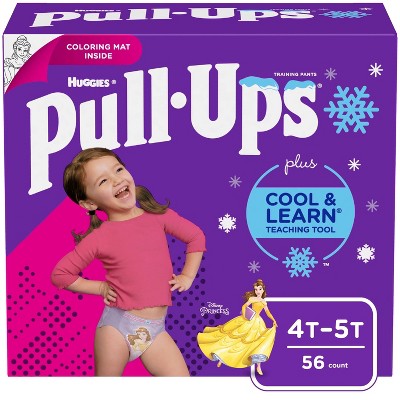 Huggies Pull Ups Girls' Cool & Learn Training Pants - Size 4T-5T (56ct) –  Target Inventory Checker – BrickSeek