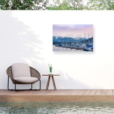 "Harbor In Haines" Outdoor Canvas