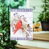 Evergreen Bird Friends Moire Garden Flag 12 x 18 Inches Indoor Outdoor Decor - 3 of 4
