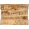 vidaXL Side Table 15.7"x11.8"x15.7" Solid Rough Wood Mango - 4 of 4