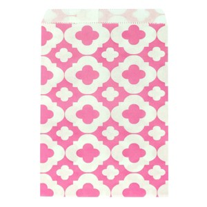 Wrapables Clover Print Party Treat Bags (25 Count) - 1 of 2
