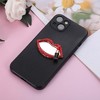 Unique Bargains Lip-shaped Mirror Phone Case Decoration 1 Pc - 2 of 4