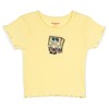 SpongeBob SquarePants Ribbed T-Shirt and French Terry Shorts Outfit Set - 3 of 4