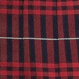 classic navy large plaid