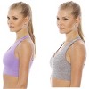 Just Intimates Racerback Sports Bra (Pack of 2) - 2 of 3