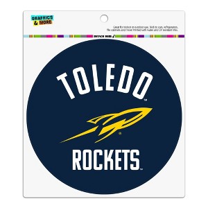University of Toledo Official Logo Automotive Car Refrigerator Locker Vinyl Circle Magnet - 1 of 4