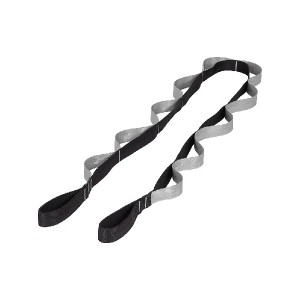 Toyzone World Gray Black Nylon Yoga Strap - 1 of 3