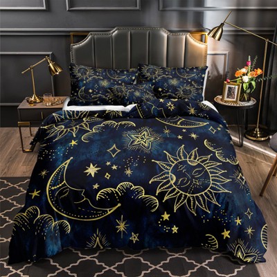 Comforter Set with Pillowcases & Cushion Cover – Soft Lightweight All Season Bedding, Stylish Pattern Quilt, King/Queen/Cal King