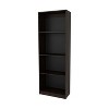 PAGED Bookshelf Wood Storage Shelves with Space-Saving Design, Bookcase for Home Office, Study - 3 of 4