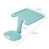 ECR4Kids The Surf Folding Portable Lap Desk, Large - 2 of 4