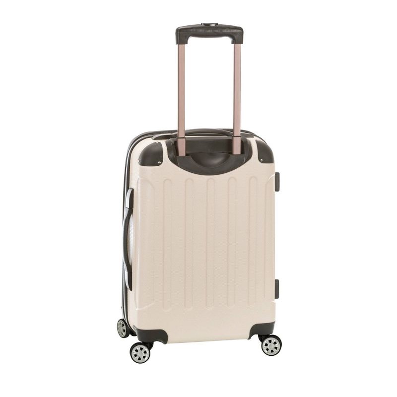 Rockland Sonic 3pc ABS Hardside Luggage Set, 3 of 8