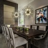 Rennnsan Lyvorra 19"W 9-Light Sputnik Dandelion Crystal Modern Glam Dimmable Chandelier - 4 of 4