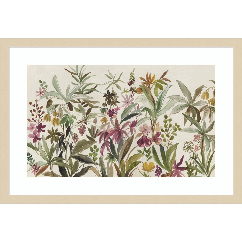 Amanti Art Garden Delight by Asia Jensen Wood Framed Wall Art Print