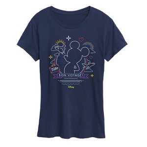 Women's - Disney - Mickey Mouse Short Sleeve Graphic T-Shirt - 1 of 4