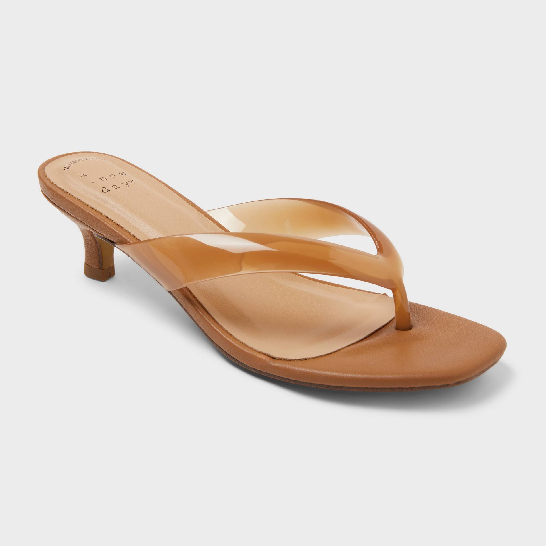 Women's Flip Heels - A New Day™ Light Brown